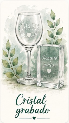Cristal grabado
